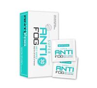 Opti-Pak Toallitas prehumedecidas antivaho para gafas, prismáticos, protectores faciales, máscaras de esquí o gafas de natación, evita el empañamiento en gafas de plástico, espejos, lentes y ventanas