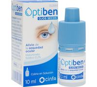 Optiben Colirio Ojos Secos 10ml Solución Oftálmica Hidratante