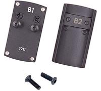 Óptica Beretta 92 Glock 17 19 22 1911 Placa adaptadora de Clip de Almohadilla de Alcance, Soporte Glock para Punto Rojo Burris Sightmark Vortex Mini