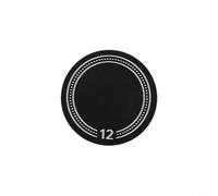 Óptica de peso personalizable: elige entre bloques de acero inoxidable de 6 g, 9 g o 12 g para adaptar tus almohadillas de equilibrio de raqueta para estilos de juego específicos y niveles de