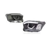 Optica Delantera Coche Para Toyota Probox 2002-2014 | Actualización de faros delanteros modificados a DRL, señal de giro dinámica, luces LED para coche