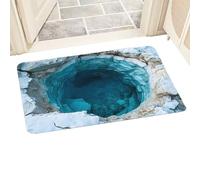 Optical 3D Illusion Rug - Modern Floor Decor Mat | Comfortable Fiber Construction with Anti-Skid Base, Perfect for Indoor Use in Living Rooms, Bedrooms, Entryways, or Offices