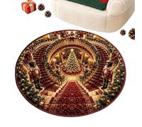 Optical Illusion Rugs Non-Slip Realistic Holiday Decoration Indoor Mat | Christmas Rug for Holiday Halloween Thanksgiving Day Indoor Outdoor Room Living Bathroom