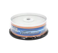 Optical Quantum 6 x 50 GB BD-R DL White Inkjet imprimible BLU-Ray Doble Capa Medios grabables, Eje de 25 Discos