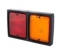 HELLA 2SD 004 431-011 Piloto posterior - Lámparas incandescentes - 12/24V - Montaje/montaje exterior/atornillado - Color de tulipa: rojo/amarillo - Conector: Macho - derecha/izquierda