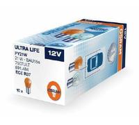 OSRAM Lámpara PY21W ULTRA LIFE® halógena para SEAT: Ibiza, Leon, Altea, Toledo, Cordoba, Exeo, Arona, Alhambra, Arosa, Inca, Mii (Ref: 7507ULT)