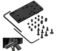 Optics - Kit de base de placa de montaje de mira con adaptador de punto rojo y herramientas de instalación