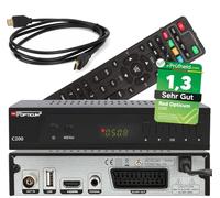 Opticum Receptor de cable HD C200 PVR, negro
