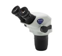 Optika Cabazal estereo microsopio SZO-B, bino, 6.7x-45x, w.d. 110 mm, Ø 23 mm, click stop