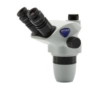 Optika Cabazal estereo microsopio SZX-TA, trinocular, 6,5x-55x, distancia de trabajo 110 mm, Ø 23 mm