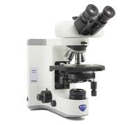 Optika Microscopio B-810LD4-SA, trino, HF, FL, infinito, plan F, 40-1000x, LED, cubo de filtros LED azul y verde