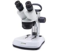 Optika Microscopio estereo SFX-91, bino, 10x, 20x, 40x, cremallera, cabeza giratoria