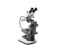 Optika Microscopio stereo zoom OPTIGEM-20 trino, BF, DF, Greenough, w.d. 100 mm, 10x/21 mm, 0,7x-4,5x