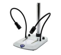 Optika SZ-ST7, Cuello de cisne de doble brazo, Luz incidente y transmitida