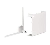 OptiLine 45 - Conducto de PVC blanco polar (165 x 55 mm, ángulo plano 90°)