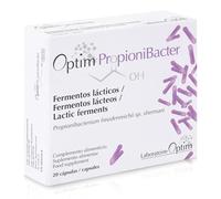 OPTIM Propionibacter - Propionibacterium Fermento láctico - 20 cápsulas | Probiótico Tránsito intestinal Disbiosis acido propiónico - Propionato - Sin aditivos sintéticos