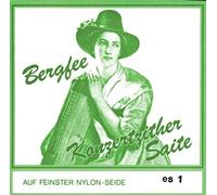 Optima 1320/MSBA Cítara de Concierto "Bergfee" Nylon Verde, Juego de Bajos Munich