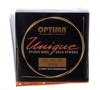 Optima Electric Bass Strings Unique Studio Gold Strings 4-str. medium sc. 2409M