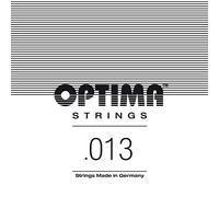 Optima Cuerdas Cromadas para Guitarra Eléctrica Cuerdas Round Wound H/B .013 PS013