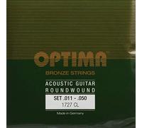 Optima Cuerdas para Guitarra Acustica, Strings Bronze Set custom-light 1727CL