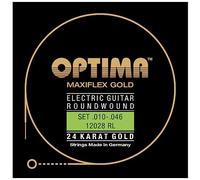 Optima Cuerdas para Guitarra Eléctrica Gold Strings Round Wound Set 12028 RL
