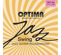 Optima Electric Guitar Strings Jazz Swing Series Round Wound Set 1947EL