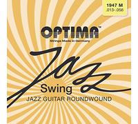 Optima Electric Guitar Strings Jazz Swing Series Round Wound Set 1947M