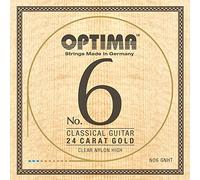 Optima No.6 GNHT 24K Gold Classic - Cinta de nailon
