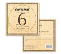 Optima No.6 GNHT 24K Gold Classic - Cinta de nailon