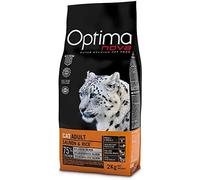 Optima Nova - Pienso para gatos adultos salmón y arroz 2 kg