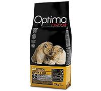 Optima Nova - Pienso para gatos kitten pollo y arroz