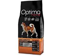 Optima Nova - Pienso para perros adultos pequeños, medianos y grandes grain free sensitive salmón y patata