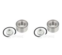 OPTIMAL 2x Cubo Juego Cojinete Delantero de Rueda para Fiat Barchetta Doblo Alfa