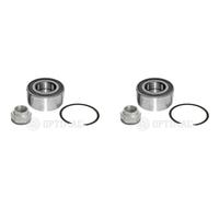 OPTIMAL 2x Cubo Juego Cojinete Delantero de Rueda para Fiat Doblo