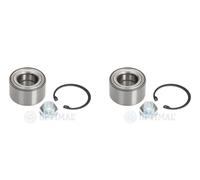OPTIMAL 2x Cubo Juego Cojinete Delantero de Rueda para Honda Civic VI Hatchback