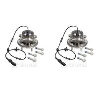 OPTIMAL 2x Cubo Juego Cojinete Delantero de Rueda para JAGUAR S-TYPE XF