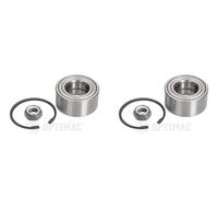 OPTIMAL 2x Cubo Juego Cojinete Delantero de Rueda para Opel Arena Caja Renault