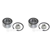 OPTIMAL 2x Cubo Juego Cojinete Delantero de Rueda para Opel Moca / X Chevrolet