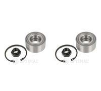 OPTIMAL 2x Cubo Juego Cojinete Delantero de Rueda para Peugeot 106 II Citroën