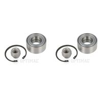 OPTIMAL 2x Cubo Juego Cojinete Delantero de Rueda para Peugeot 207Cc 208