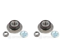 OPTIMAL 2x Cubo Juego de Cojinetes de Rueda Traseros para Citroën Xsara Berlingo