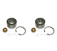 OPTIMAL 2x Cubo Kit Cojinete de Rueda Delant. para Honda Civic VIII Hatchback FN