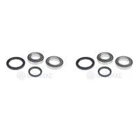 OPTIMAL 2x Cubo Kit Cojinete de Rueda Trasero para JAGUAR S-TYPE XJ Daimler X200