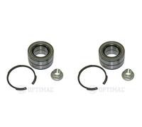 OPTIMAL 2x Cubo Kit Cojinete de Rueda Trasero para Land Rover Discovery IV Range