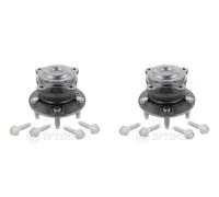 OPTIMAL 2x Cubo Kit Cojinete de Rueda Trasero para Opel Astra J Chevrolet Cruze