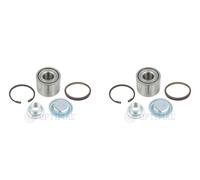 OPTIMAL 2x Cubo Kit Cojinete de Rueda Trasero para Peugeot 307 Citroën C4 Coupe
