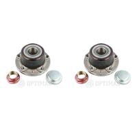 OPTIMAL 2x Cubo Kit Cojinete de Rueda Trasero para Peugeot 807 Citroën C8 Phedra