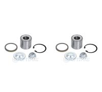 OPTIMAL 2x Cubo Kit Cojinete de Rueda Trasero para Renault Scénic III Megane IV