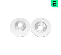 OPTIMAL 2X Disco De Freno Delante Ø260 Mm Para Opel Meriva Tigra Twintop F08 F68