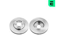 OPTIMAL 2x Disco de Freno Delantero Ø295 MM Ventilado para Mercedes-Benz